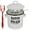 White, variant on 46oz Bacon Grease Container with Strainer, Food-Grade Silicone Spatula Included, Airtight Lid Enamel Oil Storage Can, High-Temp Resistant for Kitchen Frying, Baking & Storage