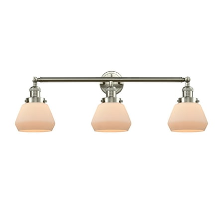 

Innovations Lighting 205-S Fulton Fulton 3 Light 30 Wide Bathroom Vanity Light - White