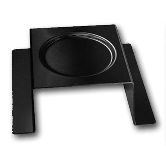 Rosseto Serving Solutions SM170 Support de Brûleur Carré en Acier - Finition Mate Noire