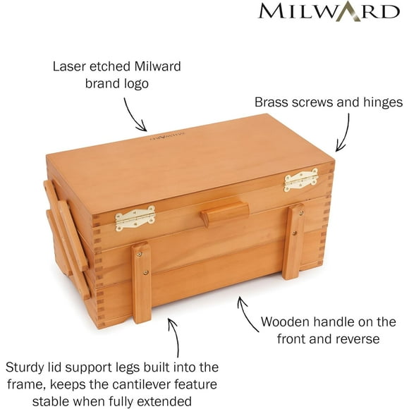 Small Sewing Basket with Supplies Sewing Kit Storage Box for Girls/Kids/Beginners ( Sewing Accessories Pattern)