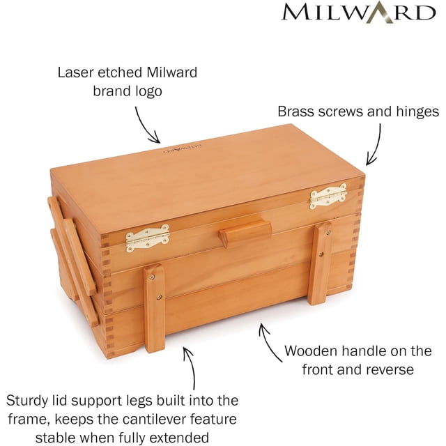 Small Sewing Basket with Supplies Sewing Kit Storage Box for Girls/Kids/Beginners ( Sewing Accessories Pattern)