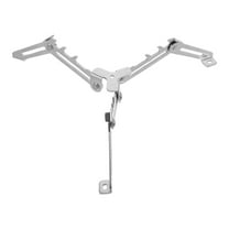 Hemoton Can Stabilizer for Camping Stoves Mini Foldable Outdoor Camping Hiking Cooking Gas Tank Stove Stand Canister Tripod Silver