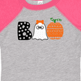 thumbnail image 4 of Inktastic Halloween Boo Cute Ghost and Pumpkin Boys or Girls Baby Bodysuit, 4 of 5