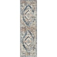 thumbnail image 2 of Well Woven Salerno Bohemian Vintage Medallion Blue Distressed 2'3" x 7'3" Runne Area Rug, 2 of 8