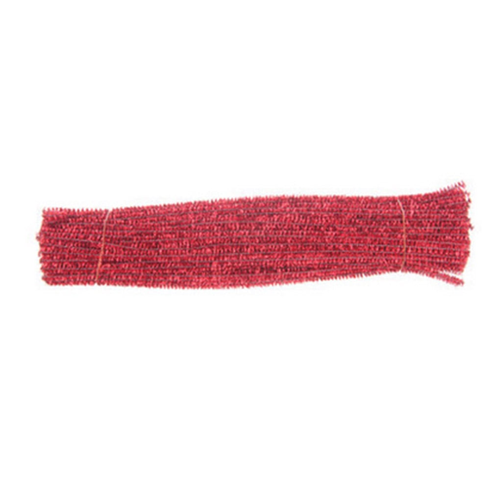 100PCS/Set 30cm Glitter Chenille Stems Pipe Cleaners Kids Toys DIY Craft Supplies Crafting DIY Kids Educational Toys