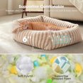 thumbnail image 2 of Cama para perros MIXJOY, pequeña, lavable con funda extraíble, 20 x 19 x 6 pulgadas, 2 of 7