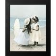 thumbnail image 2 of Unknown 12x14 Black Modern Framed Museum Art Print Titled - Sisters on Shore, 2 of 5