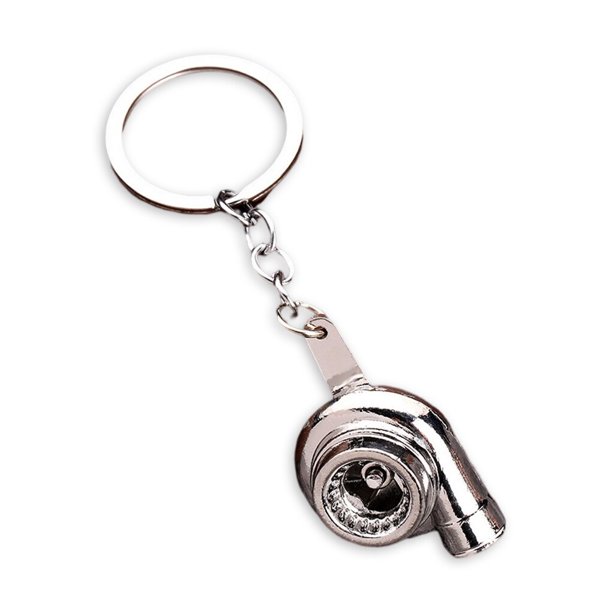 Qarigey Llavero impermeable para automóvil con estilo, anillo de llaves, adornos dinámicos personalizados, accesorios de mujer en blanco Unisex a la Accesorios de disfraces BlancoK Qarigey AP014090-05