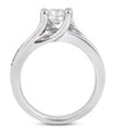 thumbnail image 3 of Pompeii 1 1/6ct Channel Set Diamond Ring 14K White Gold (H/I,I1), 3 of 3