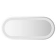 thumbnail image 2 of vidaXL LED Bathroom Mirror Wall Mounted Makeup Vanity Mirror for Bathroom Oval, 2 of 68