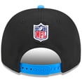 thumbnail image 4 of Men's New Era  Black/Powder Blue Los Angeles Chargers 2025 NFL Draft A-Frame 9FIFTY Snapback Hat, 4 of 5