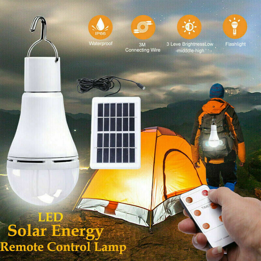 Details about   Solar Power Rechargeable Battery LED Flashlight Camping Tent Light Lantern Lamp
