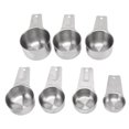 thumbnail image 1 of 7Pcs Measuring Cups Set Stainless Steel Stackable Multifunctional Metal Nesting Measuring Cups Set for Kitchen Tools, 1 of 19