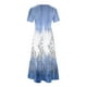 thumbnail image 3 of Vestido de Manga Corta para Mujeres Vestido de Verano de Cuello Redondo Impreso, Poliéster de Tamaño Verdadero Diario Y Vestido de Fiesta, 3 of 5