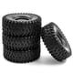 thumbnail image 2 of Neumáticos de goma Remote Control Crawler, neumáticos de coche Remote Control con llantas de repuesto para 1/10 Axial SCX10 90046 90047 CC10 Remote Control Car Abanopi Neumático, 2 of 6