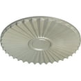 thumbnail image 3 of Ekena Millwork 19 3/4"OD x 1 3/8"P Shakuras Ceiling Medallion (For Canopies up to 5"), Hand-Painted Flash Copper, 3 of 5