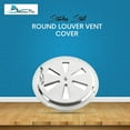 thumbnail image 2 of MARINE CITY 304 Grade Polished Stainless Steel Cabin Ventilation Plate Round Louver Vent Cover Butterfly Air Vent Gill Plate with Side Knob for Marine Yacht 4 Inches 1 Pc, 2 of 7