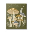 thumbnail image 2 of Stupell Industries Cottage Mushrooms Whimsical Nature Botanical & Floral Painting Gallery Wrapped Canvas Print Wall Art, 2 of 5