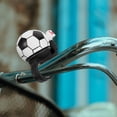 thumbnail image 3 of MasteelfCA Professional Bike Bell Portable Bike Bell Lovely Football Cycling Bell Bicycles Accessory (Random Style), 3 of 9