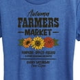 thumbnail image 3 of Instant Message - Autumn Farmers Market - Women's Short Sleeve Graphic T-Shirt, 3 of 7