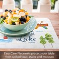 thumbnail image 2 of CounterArt "Lake Living" 4-Pack Reversible Plastic Tabletop Placemats, 2 of 7