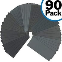 90 Pack Sandpaper Sheet Assortment, 400 to 3000 Grit for Wet or Dry Sanding 9 x 3.6 Inch - SciencePurchase