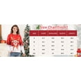 thumbnail image 7 of Lollipie Women Ugly Christmas Sweatshirt Long Sleeve Shirts Crew Neck Pullover, 7 of 7