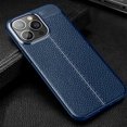 thumbnail image 3 of Funda A Prueba De Golpes Para iPhone 11 12 13 Pro Max Mini Carcasa De Silicona Suave Textura De Cuero Cubierta Trasera Del Teléfono, 3 of 3