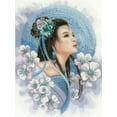 thumbnail image 2 of Lanarte Sakura Counted Cross-Stitch Kit, 2 of 2