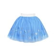 thumbnail image 2 of Girls Skirt Blue Snow Queen Costume Tutu Dancing 2-3 Years, 2 of 5