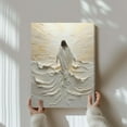 thumbnail image 2 of Hieng Jesus Walking on Water Christian Canvas Wall Art, Religious Jesus Painting, Biblical Minimalist Pictures Posters Wall Decor for Church Office Bedroom Living Room, Modern Artwork Gift,, 2 of 6