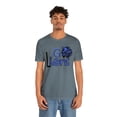 thumbnail image 4 of Unisex Jersey Short Sleeve Tee Go Lions Blue Tshirt, 4 of 12