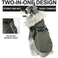 thumbnail image 4 of UOSIA Winter Coat with Waterproof Fabric and Hood, Dog Jacket with Reflective Strap, 4 of 6