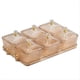 thumbnail image 1 of para Servir Refrigerios de Frutas Secas, Bandeja para Servir Aperitivos, 6 Tazones Multiusos, Tazones para Servir Divididos, Como Se Muestra, 1 of 8
