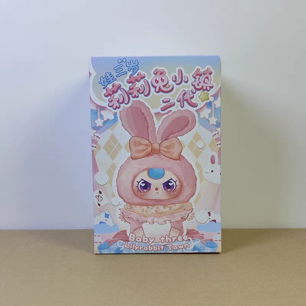 Baby Three Lily Rabbit Town Second Generation Limited Edition Series Plush Blind Box Character Toy New Product-