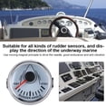 thumbnail image 3 of Acouto Waterproof Rudder Angle Indicator Gauge Meter,52mm Universal Boat Rudder Angle Indicator 0-190ohm Signal With Rudder Sensor 9-32V Backlight Gauge For Boat Yacht, 3 of 8