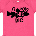 thumbnail image 4 of Inktastic It Was This Big Fishing Humor Boys or Girls Baby Bodysuit, 4 of 5