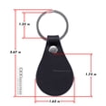 thumbnail image 5 of Leather Key Fob Kit - London Tan Leather (8-9oz) - Rivet (Black) - Key Ring (Nickel) - (15 Pack) - 15-Pack (London Tan)(Black), 5 of 5