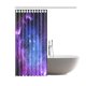 thumbnail image 2 of Cortina de Ducha ABPHQTO Starfield Galaxy 150x180 cm Tejido de poliéster Decoración para el hogar, 2 of 3