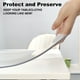 thumbnail image 3 of Protector de mantel de vinilo transparente, mantel de hoja transparente cuadrado de plástico resistente al agua/a prueba de aceite, 3 of 5