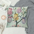 thumbnail image 2 of Shiartex Easter Pillow Covers  Happy Easter Decor Throw Pillow Covers Easter Bunnies Chicks Eggs Cushion Cases Decoration for Holiday Farmhouse Wedding Home Sofa Couch，Multi-Size, 2 of 5