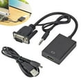 thumbnail image 2 of BEAIT VGA To HDMI Converter 1080P HD Adapter With Audio Cable For HDTV PC Laptop NICE~, 2 of 5