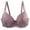 Pink, variant on Bigersell Push-up Bras for Women Plus Size Lace Bra Ladies Padded Bra No Underwire Comfortable T-Shirt Bra Hook and Eye Closure Women's Wireless Sports Bras Wire-Free Brassiere White XL