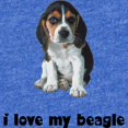 thumbnail image 2 of CafePress - Beagle Puppy - Cute Infant Baby Football Bodysuit, 2 of 3