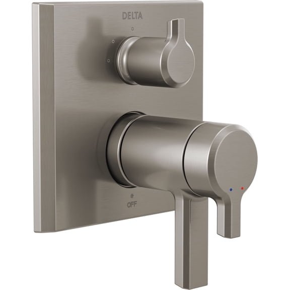Delta T27t899 Pivotal 17T Series Thermostatic Valve Trim - Lumicoat Stainless
