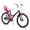 BLACK, variant on JOYSTAR Keano 14 inch Kids Bike for Girls, Children Bicycle in Black