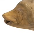 thumbnail image 7 of A & B Home Bohemian Teak Fish Figure On Stand With Natural Finish 49932, 7 of 7