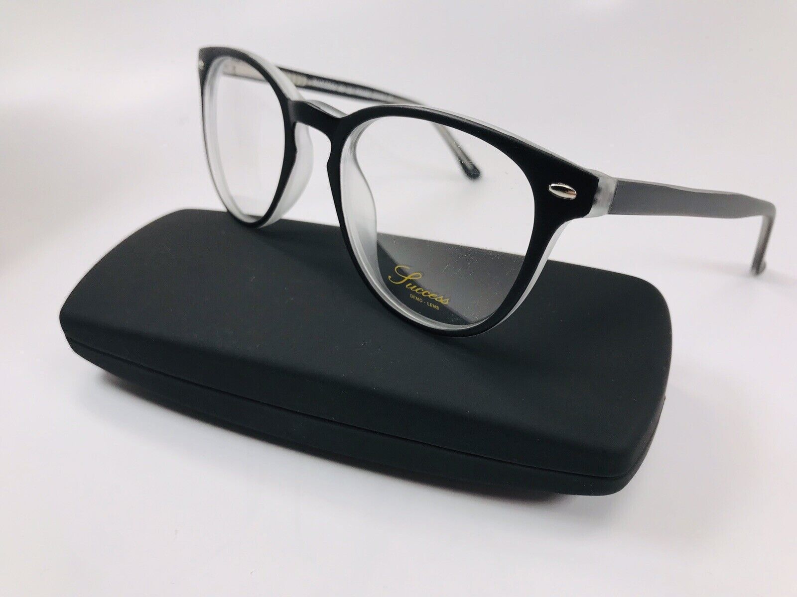 New Designer Inspired SUCCESS SS-97 Matte Black Eyeglasses 