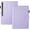 Purple, variant on for Samsung Galaxy Tab S9 FE 12.4" 2023 SM-X610/SM-X616 Folio Flip Case, Elegant Ultra Slim PU Leather Case with Kickstand Function Pencil Holder and Card Slots for Tab S9 FE Plus, Black