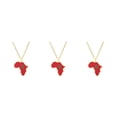 thumbnail image 3 of maskred Match Versatile Necklace With Any Outfit For Fashionable Look Stainless Steel As Shown 3Set, 3 of 6